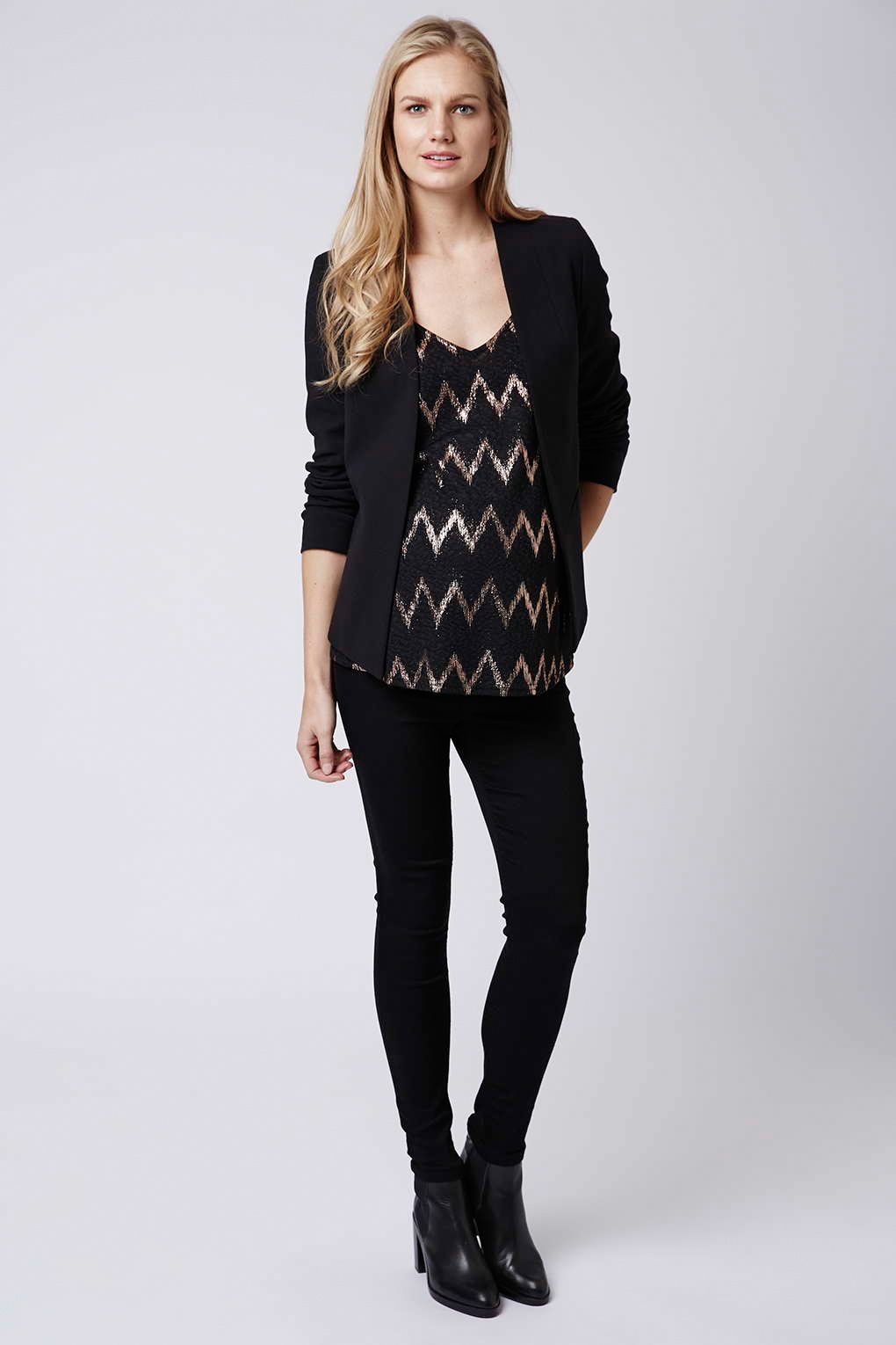 Zig Zag Cami Top from Topshop