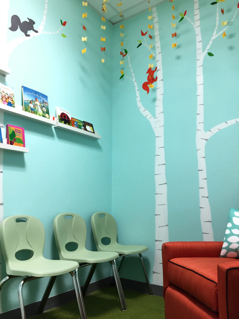 Commercial Design Project, Kids' Waiting Room For Princeton University 