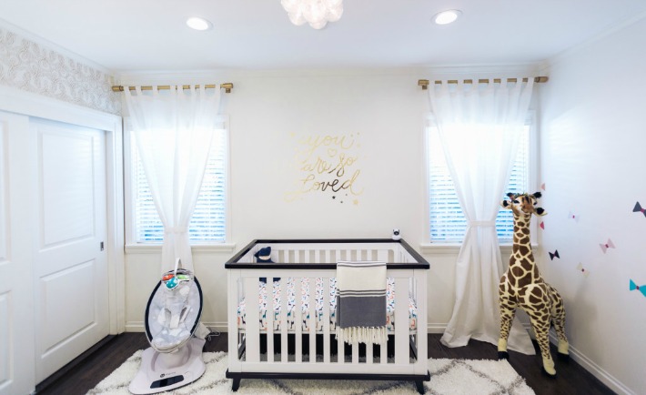 Neutral Nursery with Gold Accents - Project Nursery