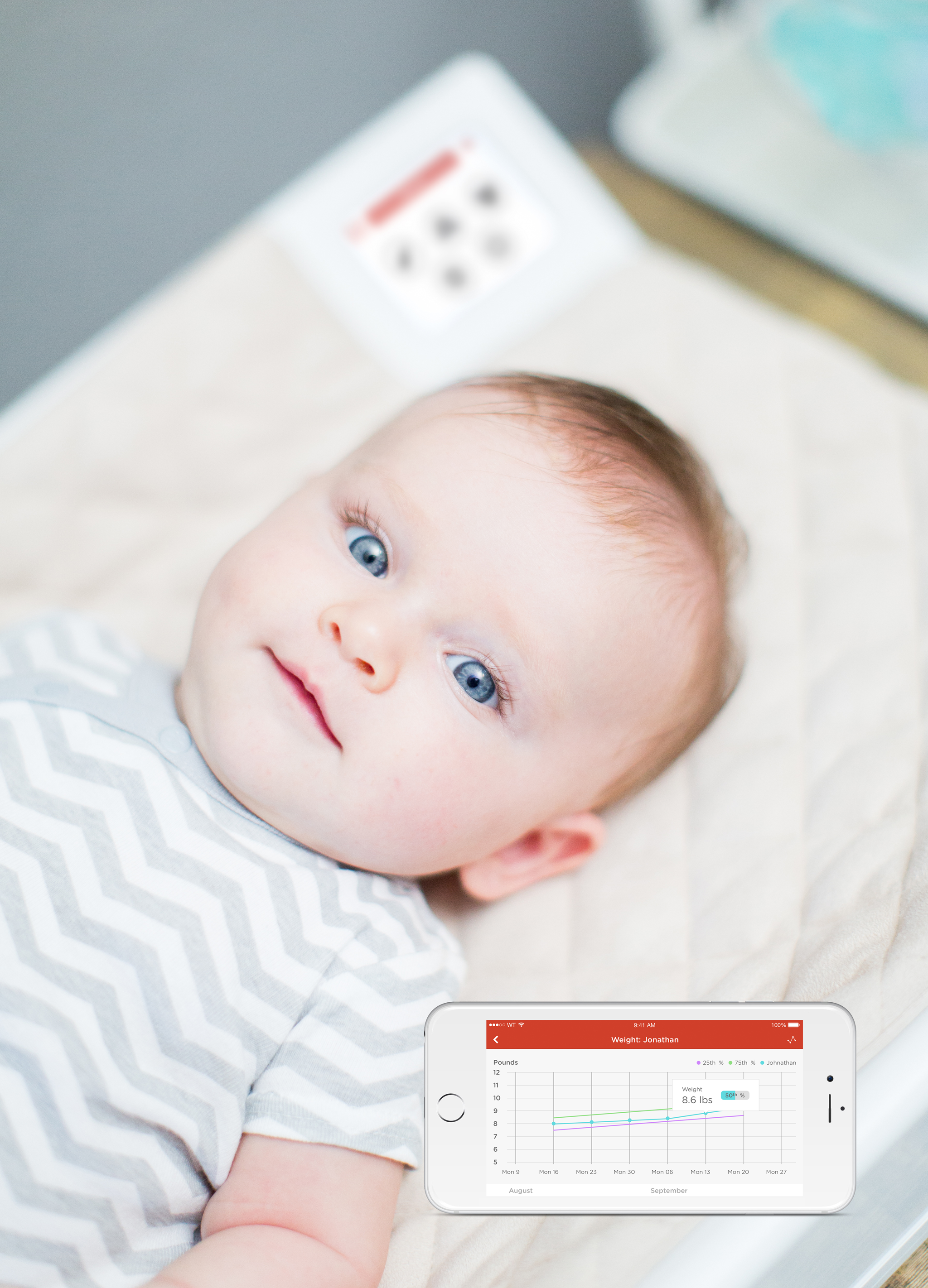 Hatch Baby Smart Changing Pad App