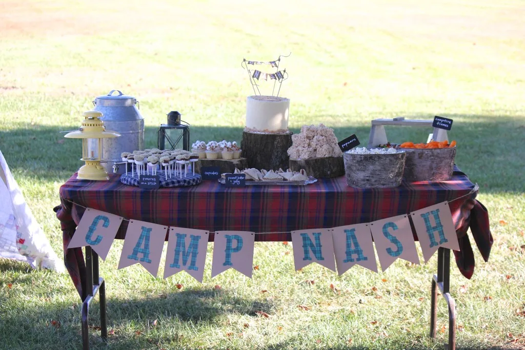 Camp-Themed First Birthday Party - Project Nursery