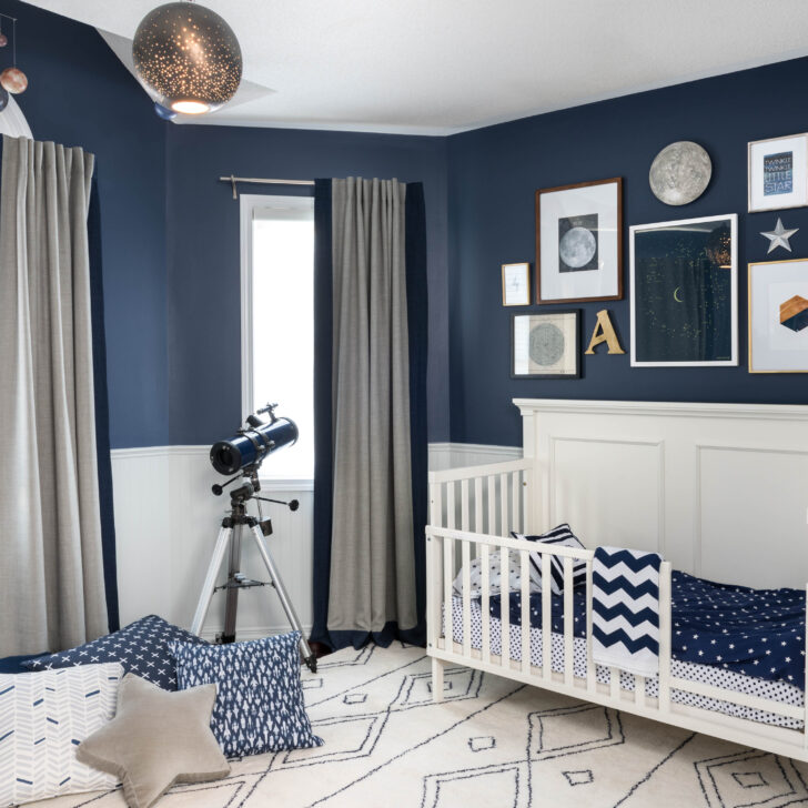 Techo decorado con estrellas  Baby nursery inspiration, Boys bedrooms,  Clean bedroom