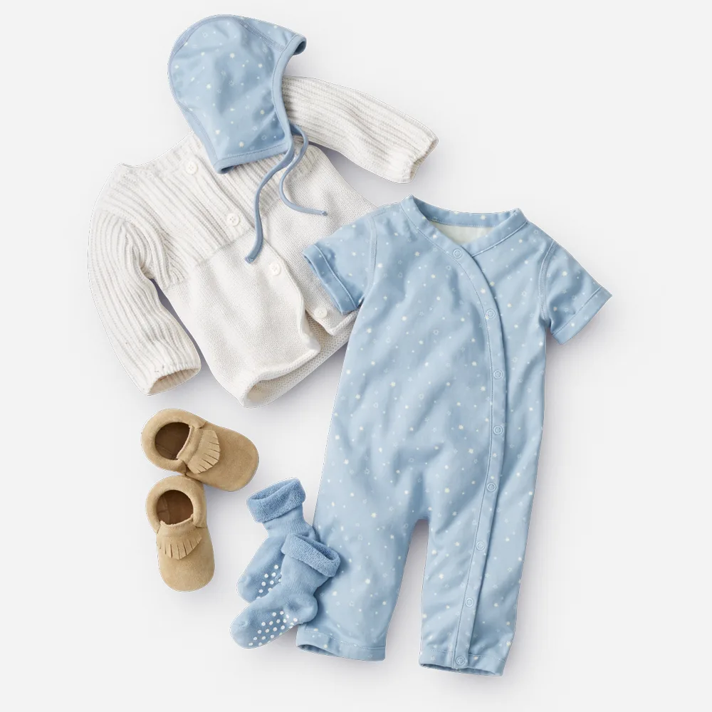 Hanna Andersson Organic Pima Cotton Layette Collection