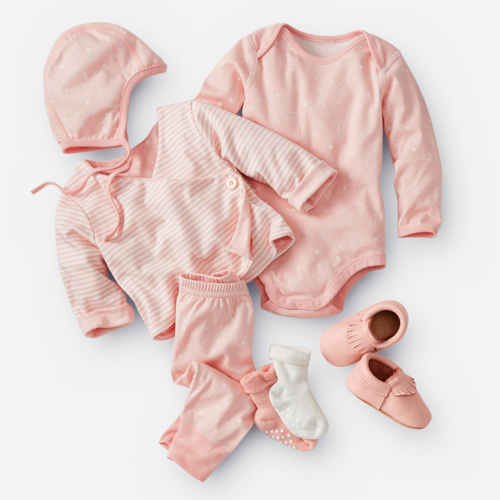 Hanna Andersson Organic Pima Cotton Layette Collection