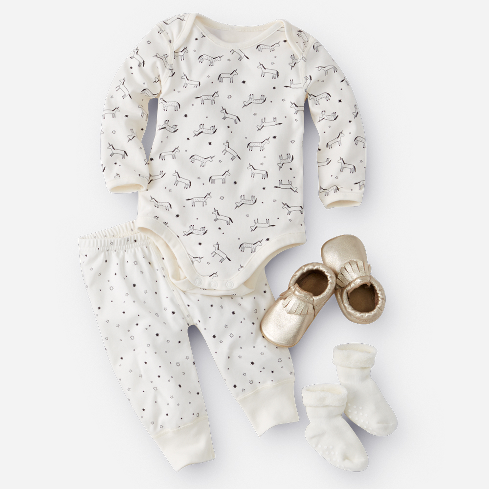 Hanna Andersson Organic Pima Cotton Layette Collection