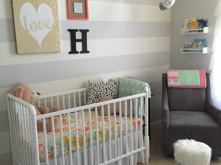 Neutral Nursery with Pops of Color