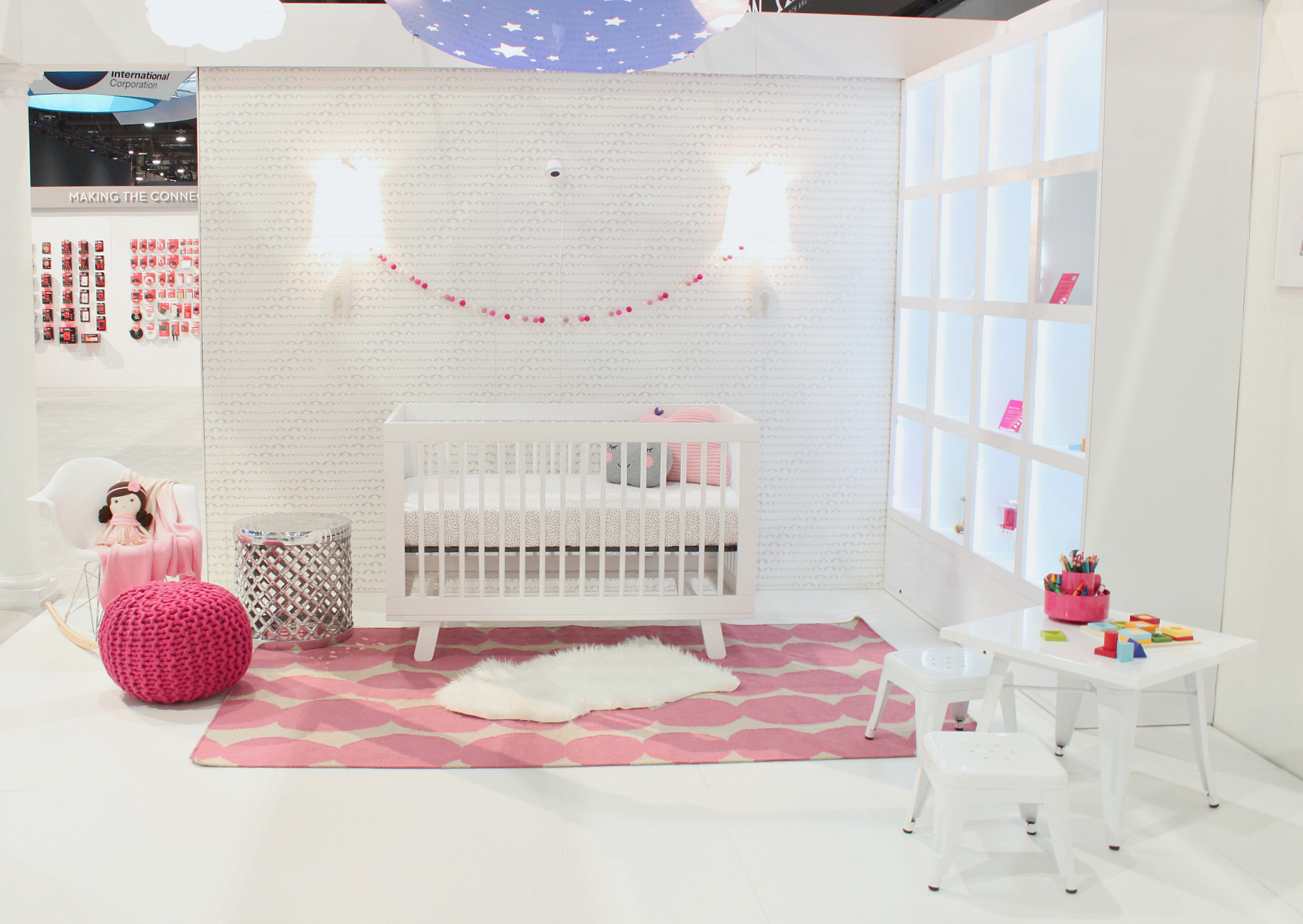 Project Nursery Crib Display