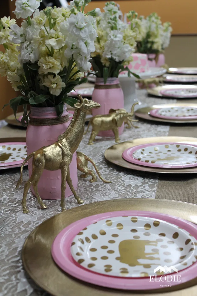 Pink and Gold Safari-Inspired Birthday Party - Project Nursery