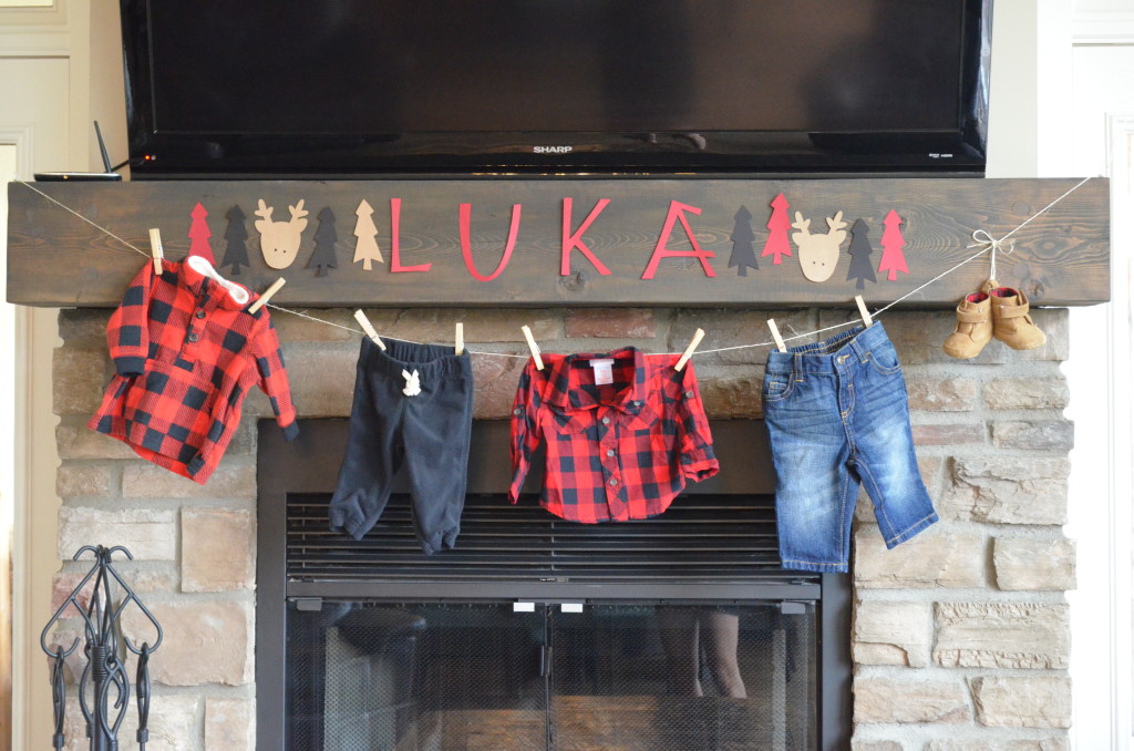 Lumberjack-Themed Baby Shower - Project Nursery