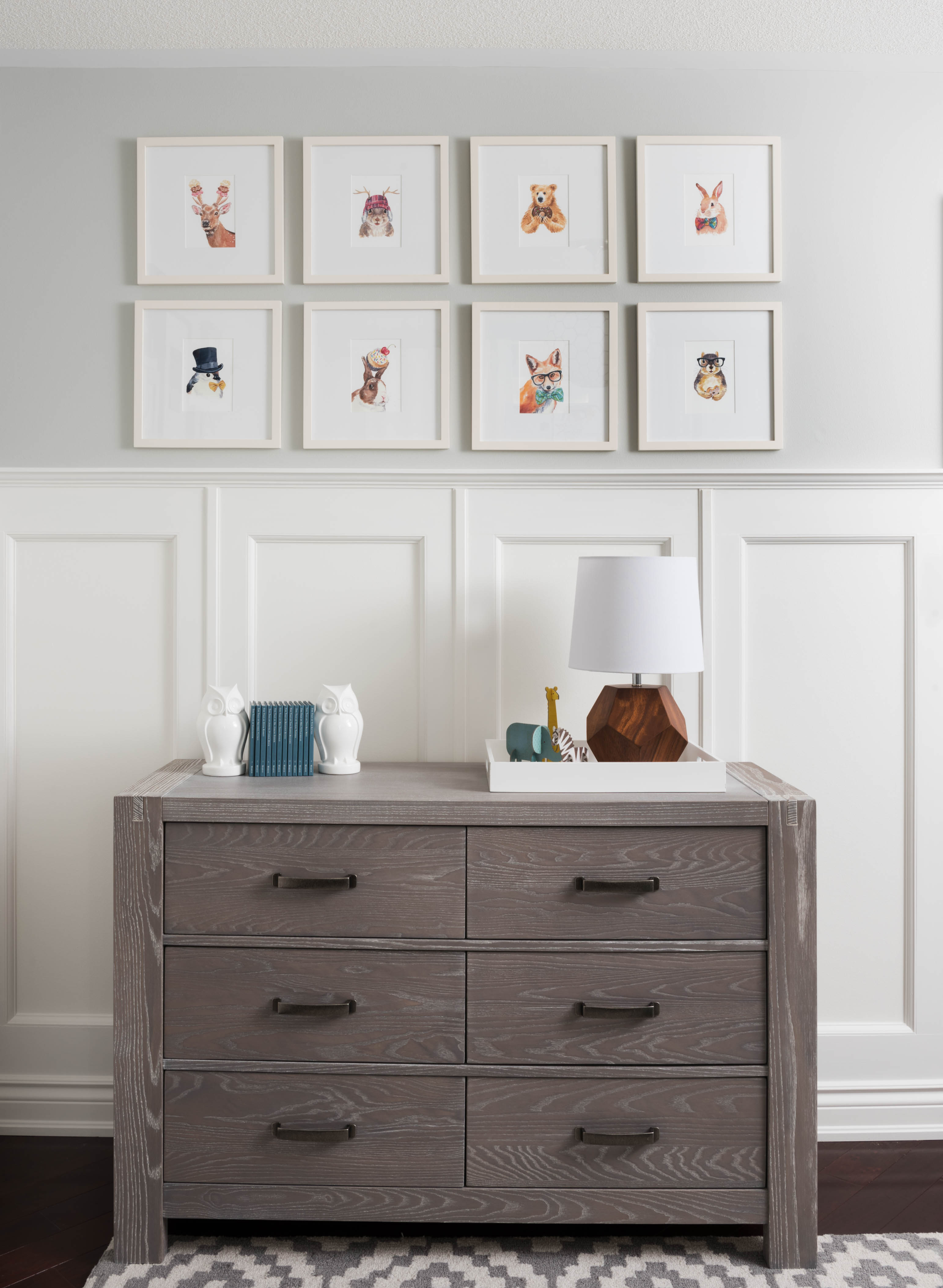 Woodland Nursery Art Wall