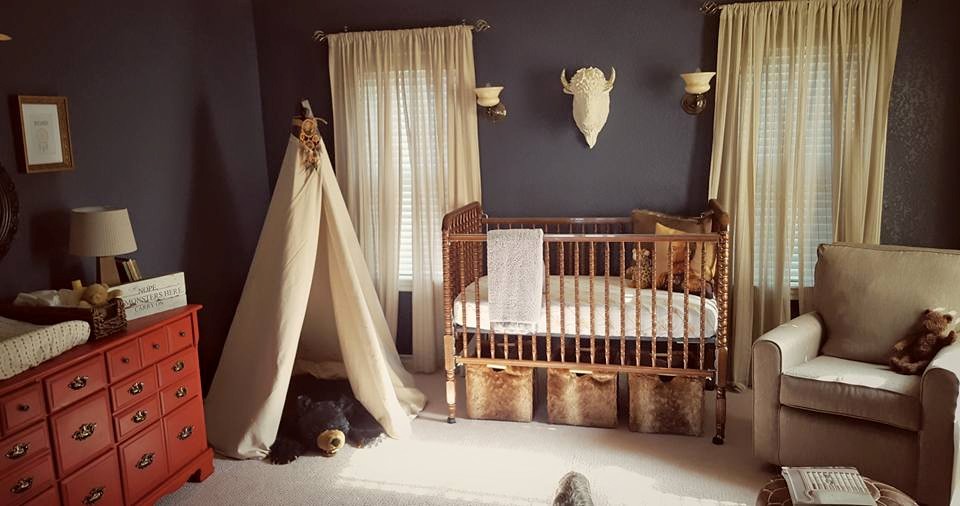 adventure themed baby nursery