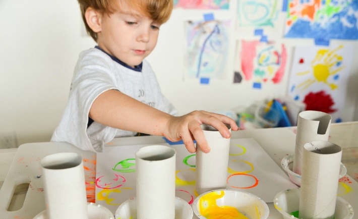 Tips for Painting with Toddlers