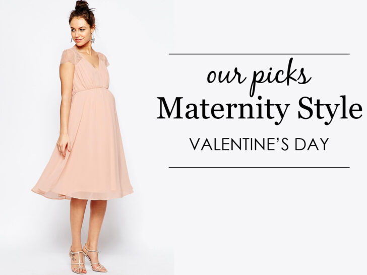 Valentine's Day Maternity Style - Project Nursery