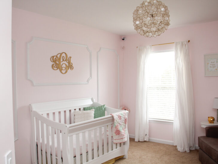 Pink and Gold Nursery