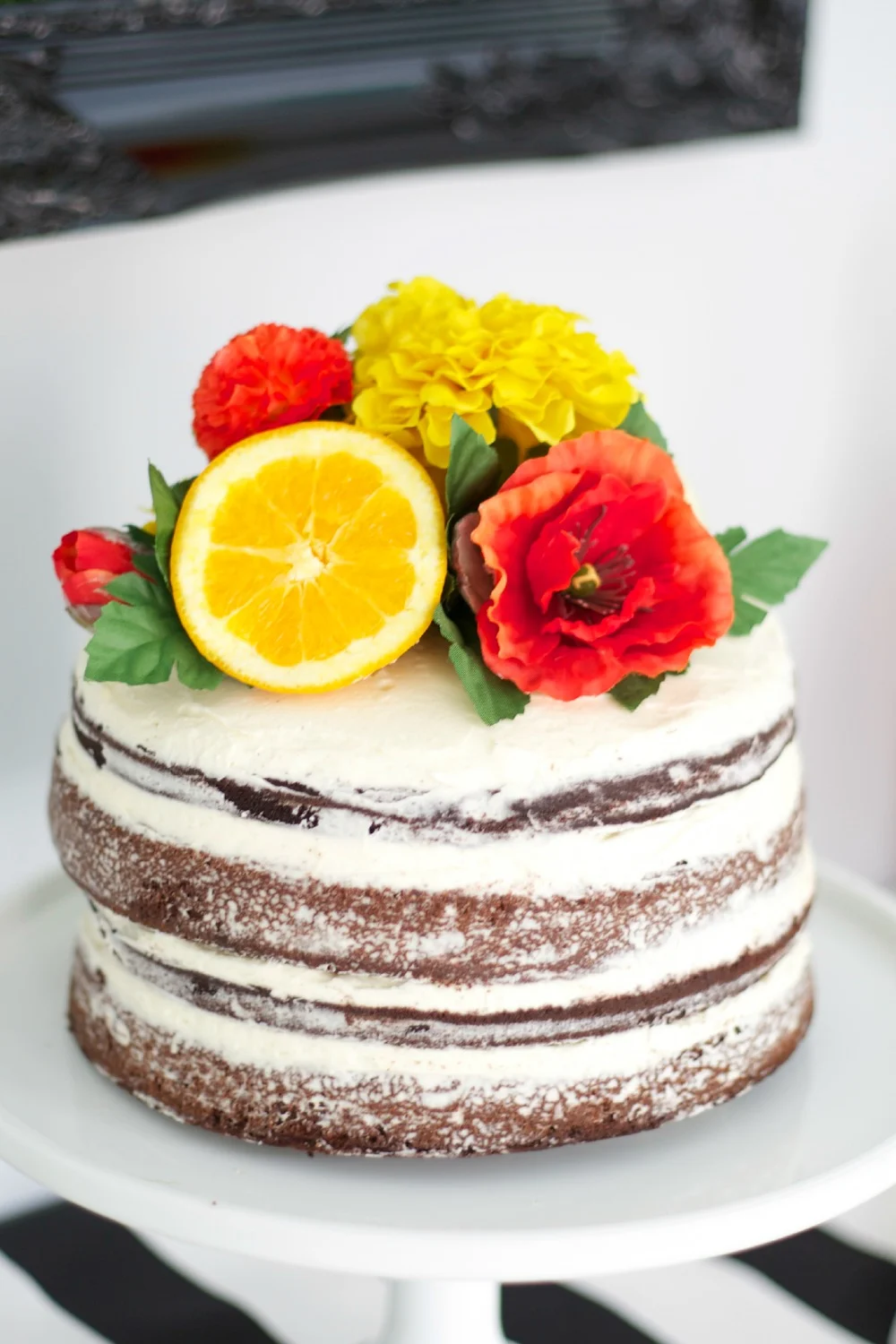 Citrus Baby Shower Cake