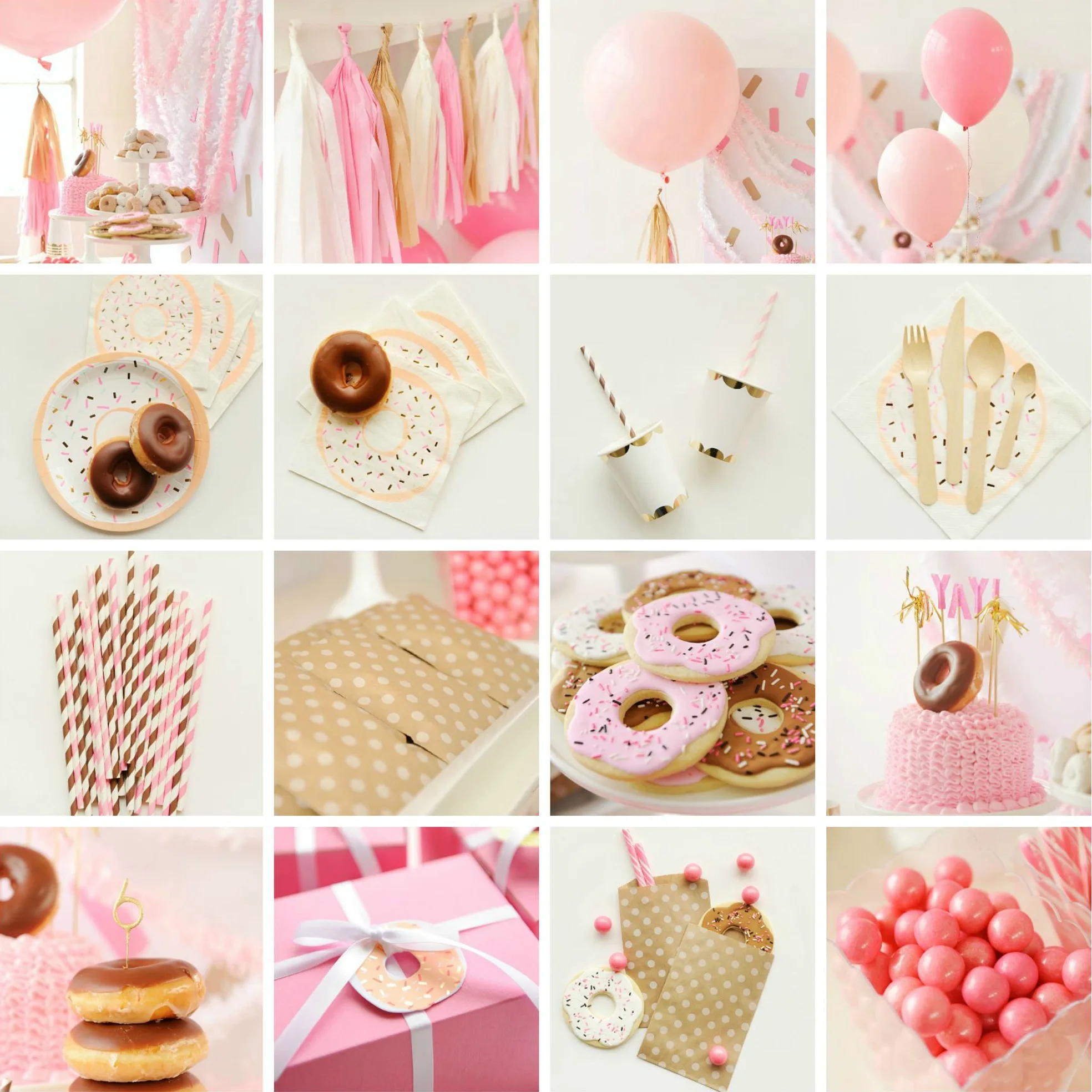 Donut-Themed Party Supplies