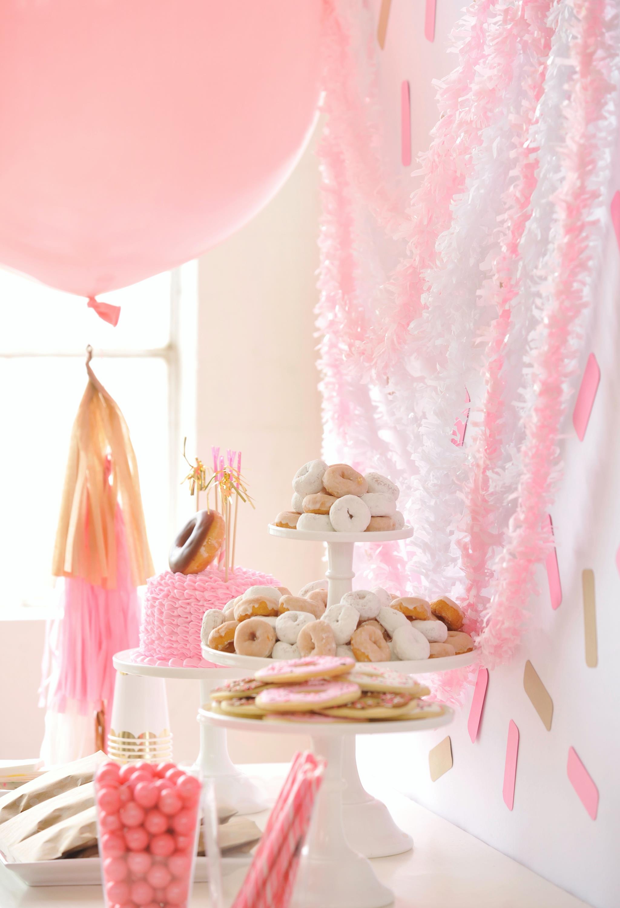 Donut-Themed Kids Party Treats