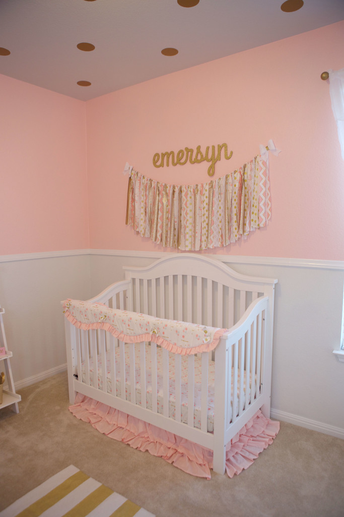 Girly Pink and Gold Nursery - Project Nursery