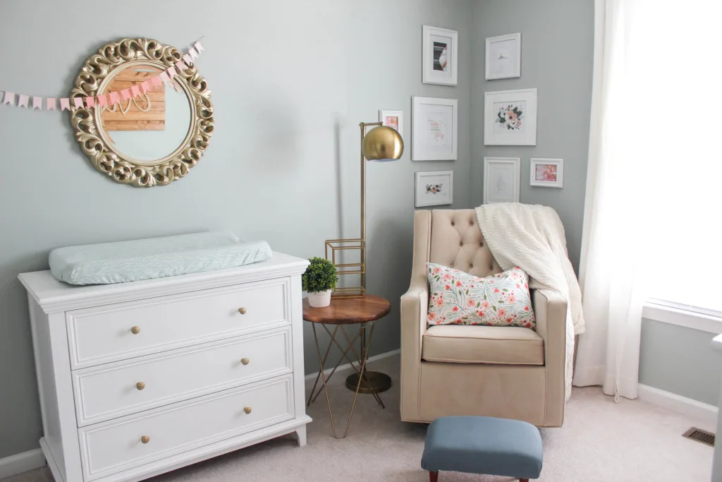 Rustic Glam Girl's Nursery