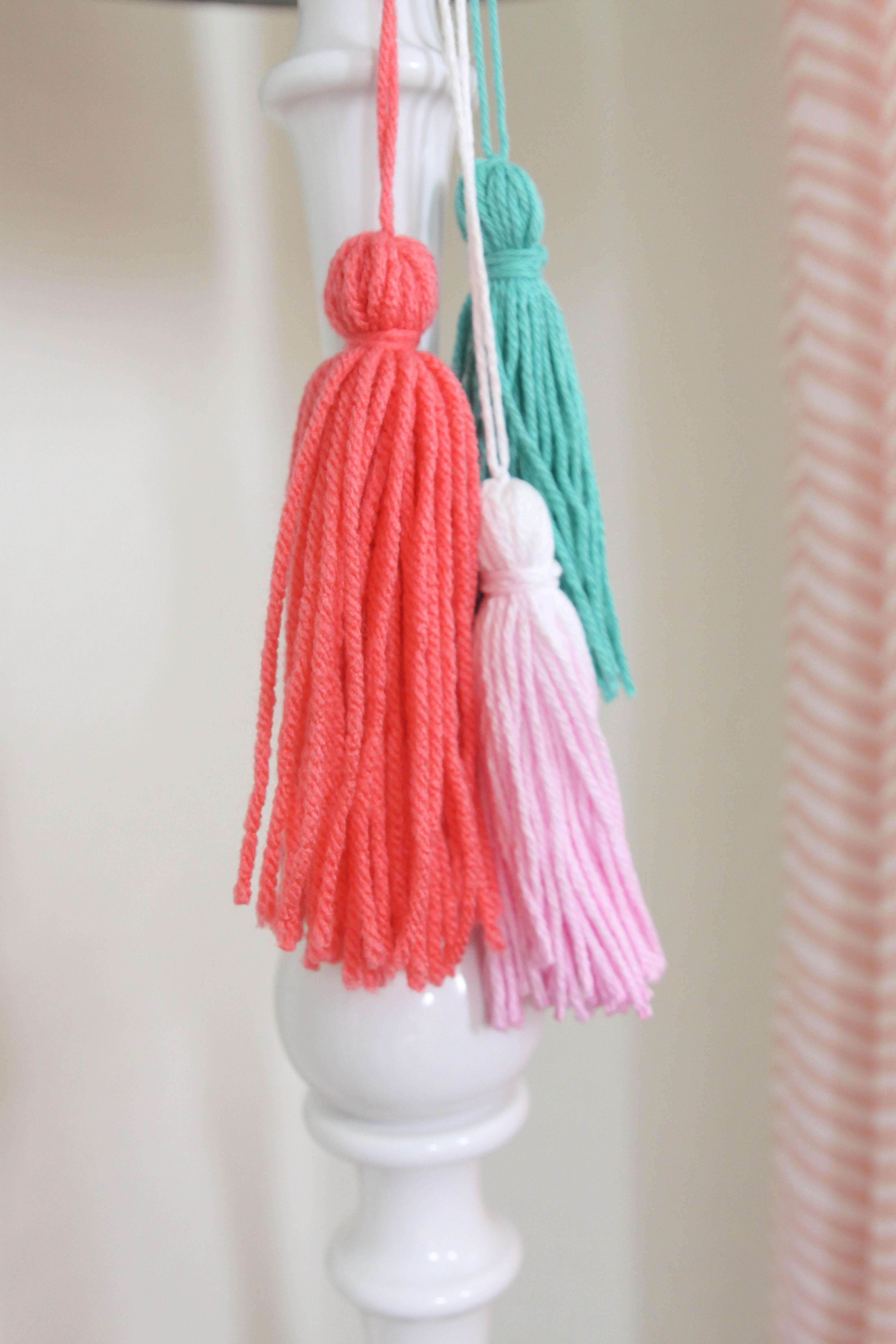 DIY Yarn Tassels