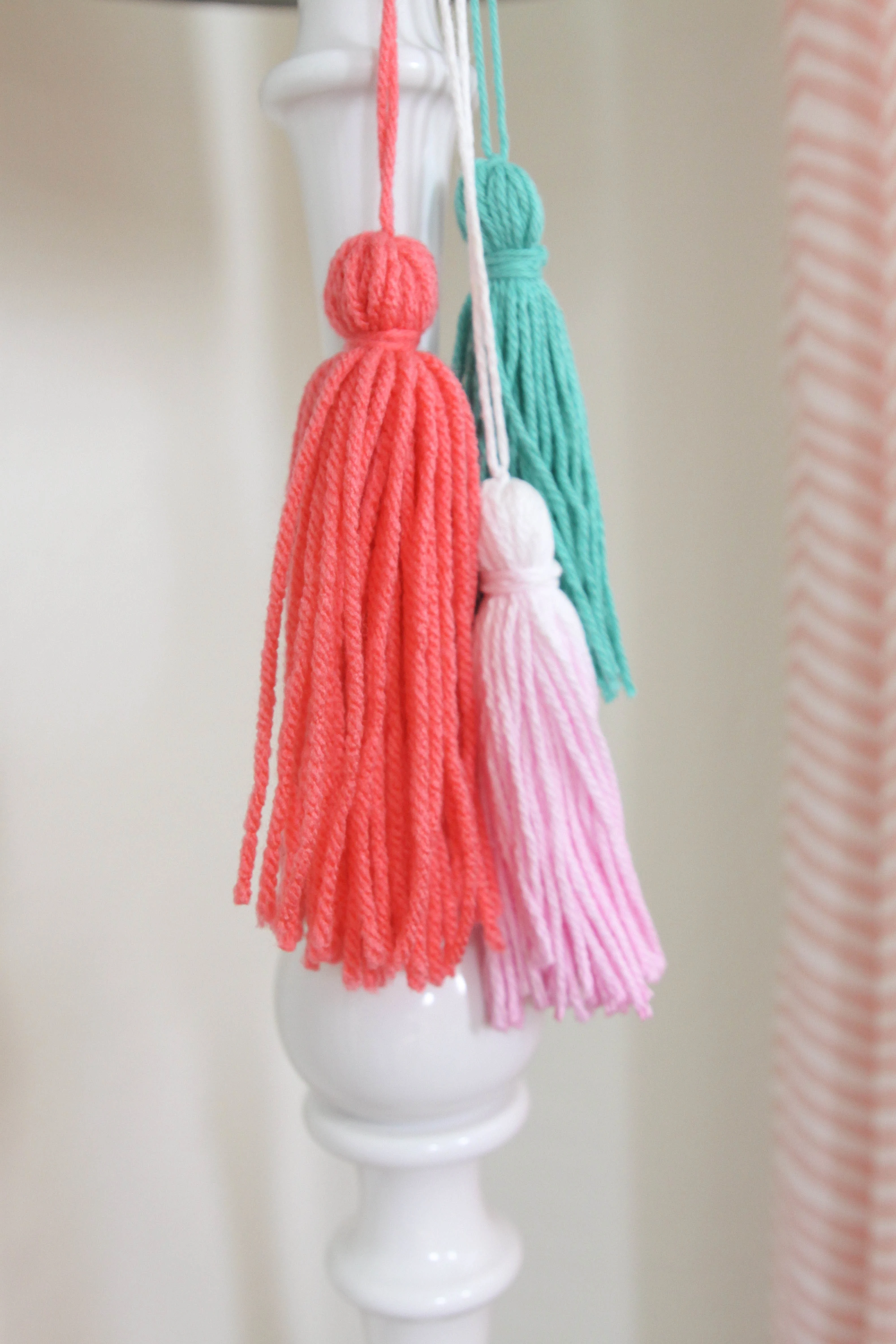 DIY Yarn Tassels