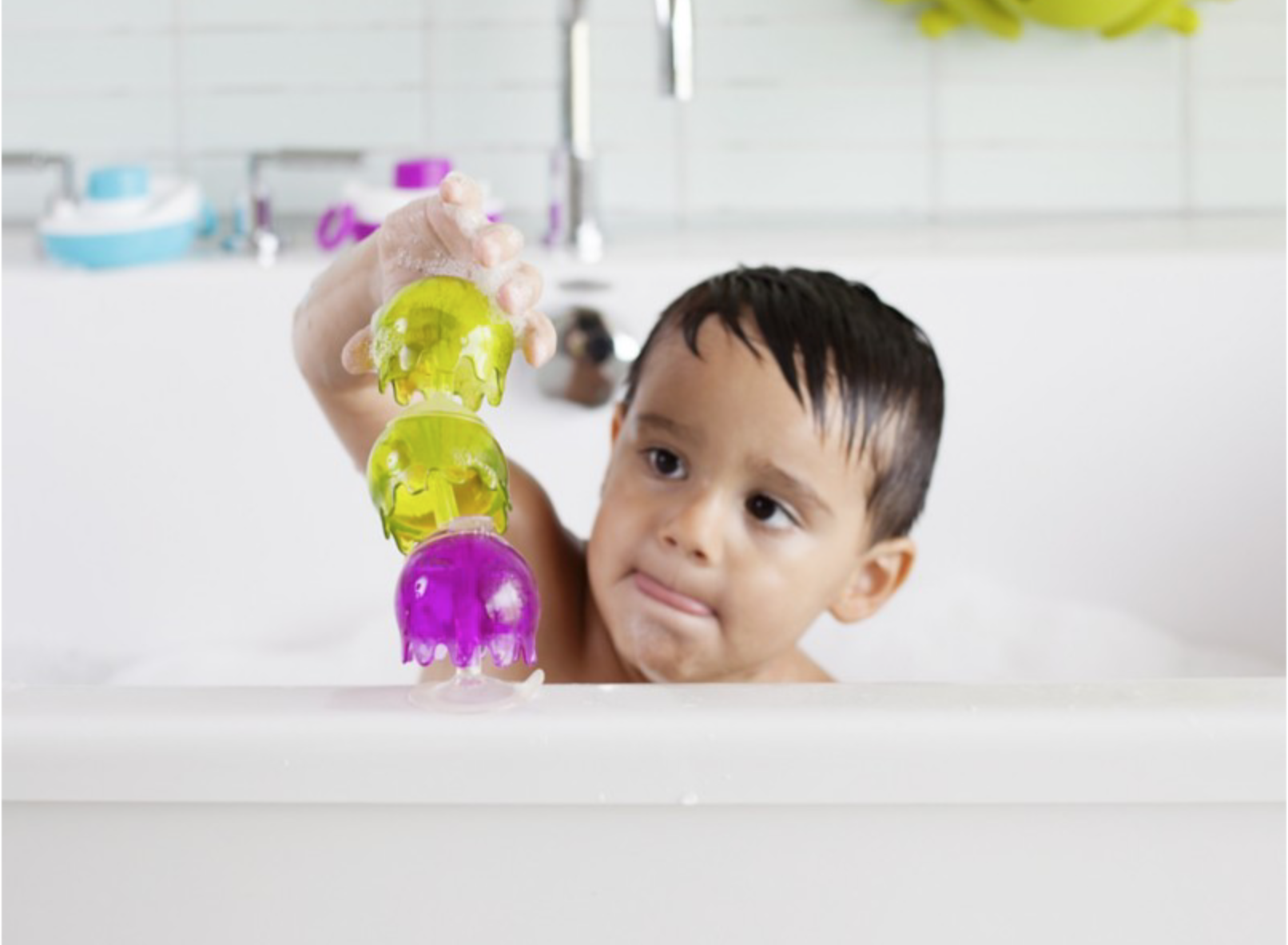 Suction Cup Jellies Bath Toy