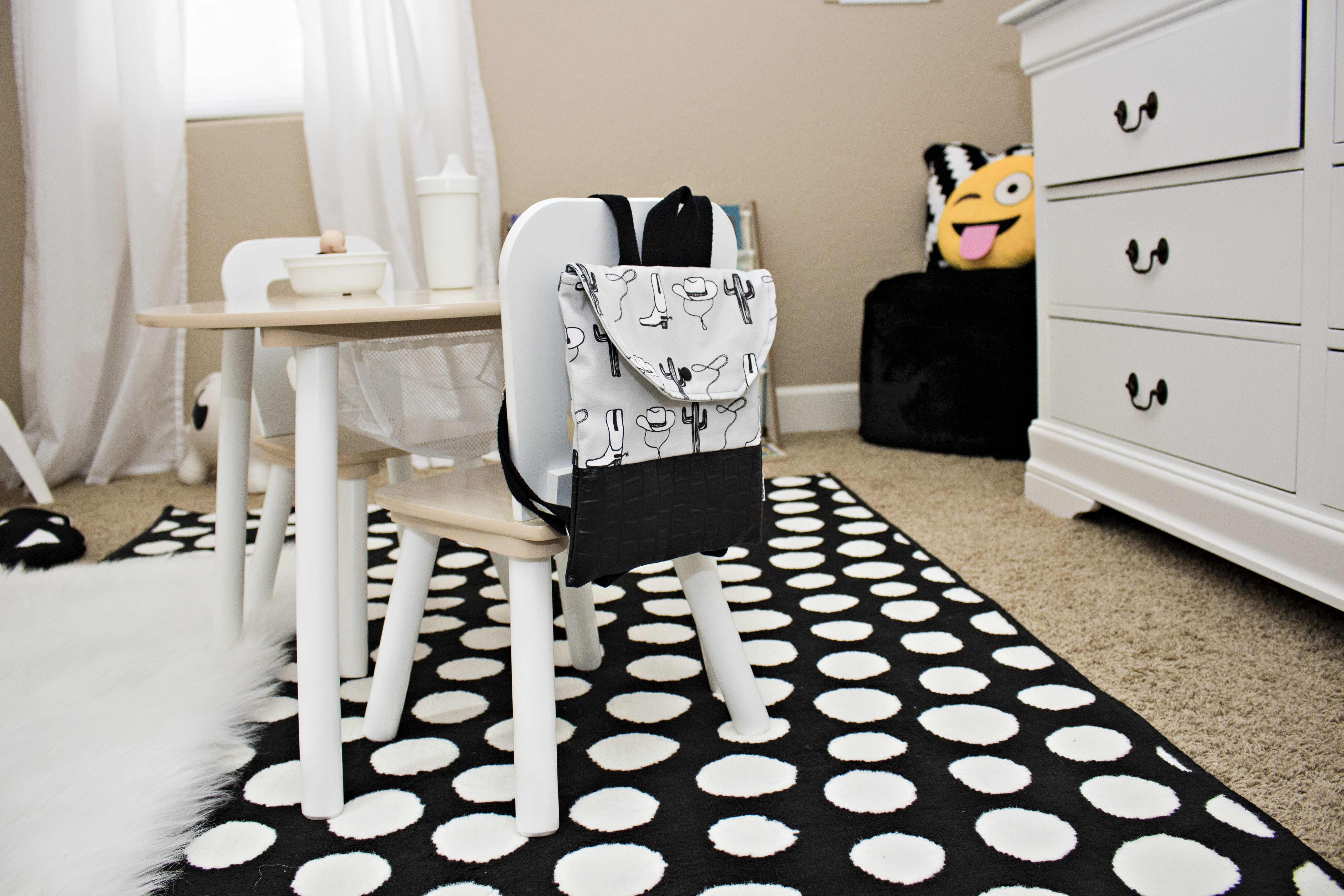 Instagram-Inspired Monochrome Toddler Room