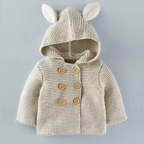 Knitted Bunny Jacket from Mini Boden