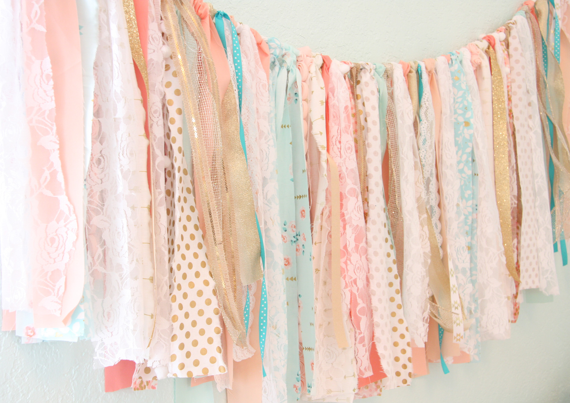 DIY Fabric Garland