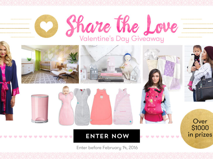Share the Love Valentine's Day Giveaway - Project Nursery