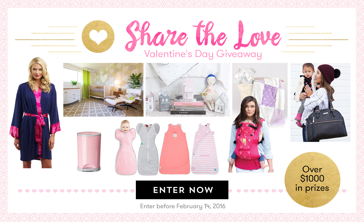 Share the Love Valentine's Day Giveaway - Project Nursery