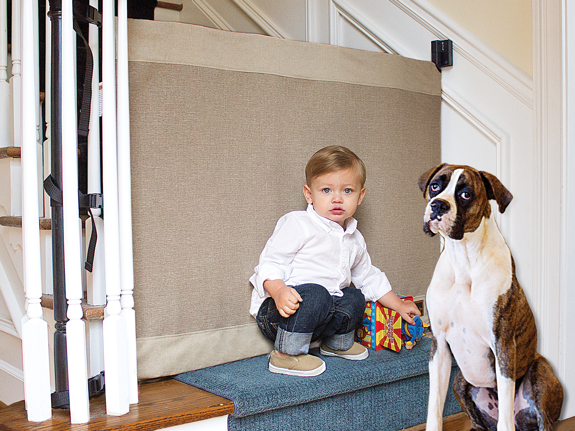 The Stair Barrier Safety Gate