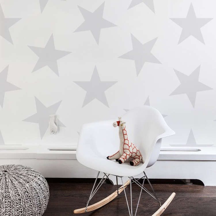 Lucky Star Wallpaper from The Project Nursery Shop