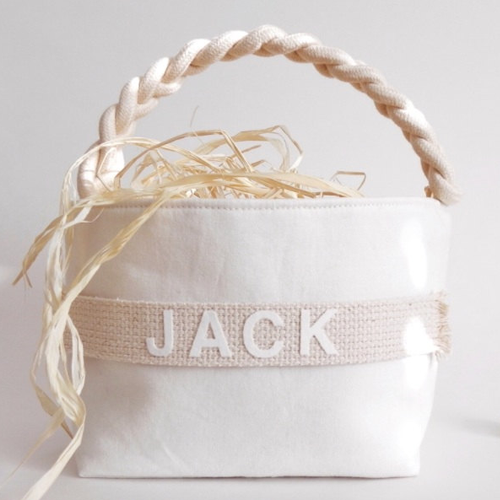 Personalized Fabric Basket