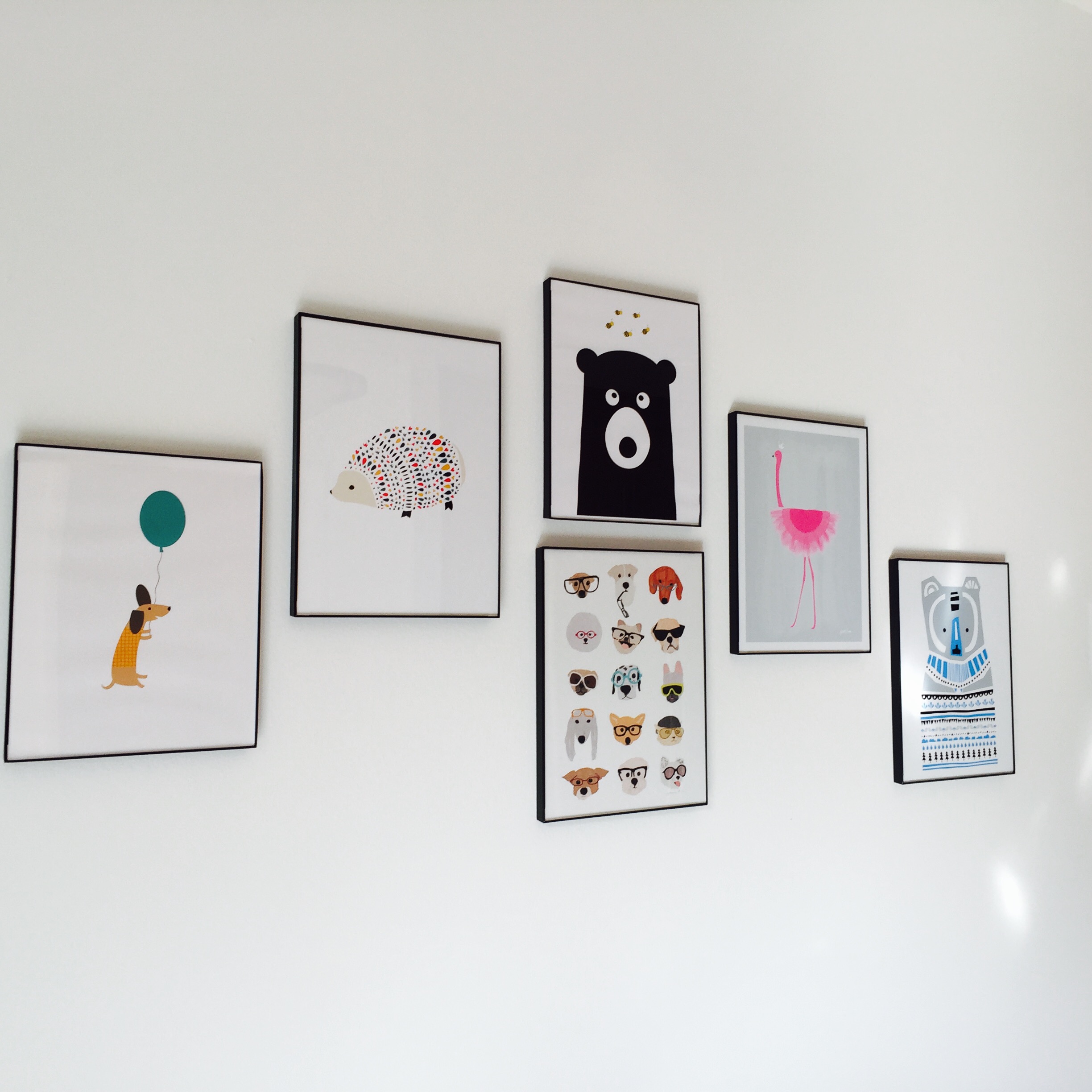 Animal Art Prints from Fancy HuLi