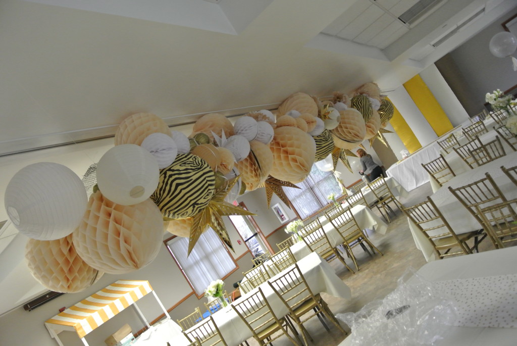 Peach and Gold Baby Shower - Project Nursery