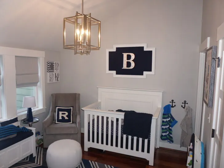 Nautical Inspired Nursery