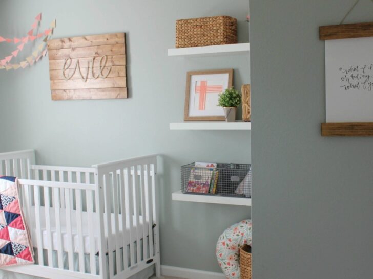 Rustic Glam Girls Nursery - Project Nursery