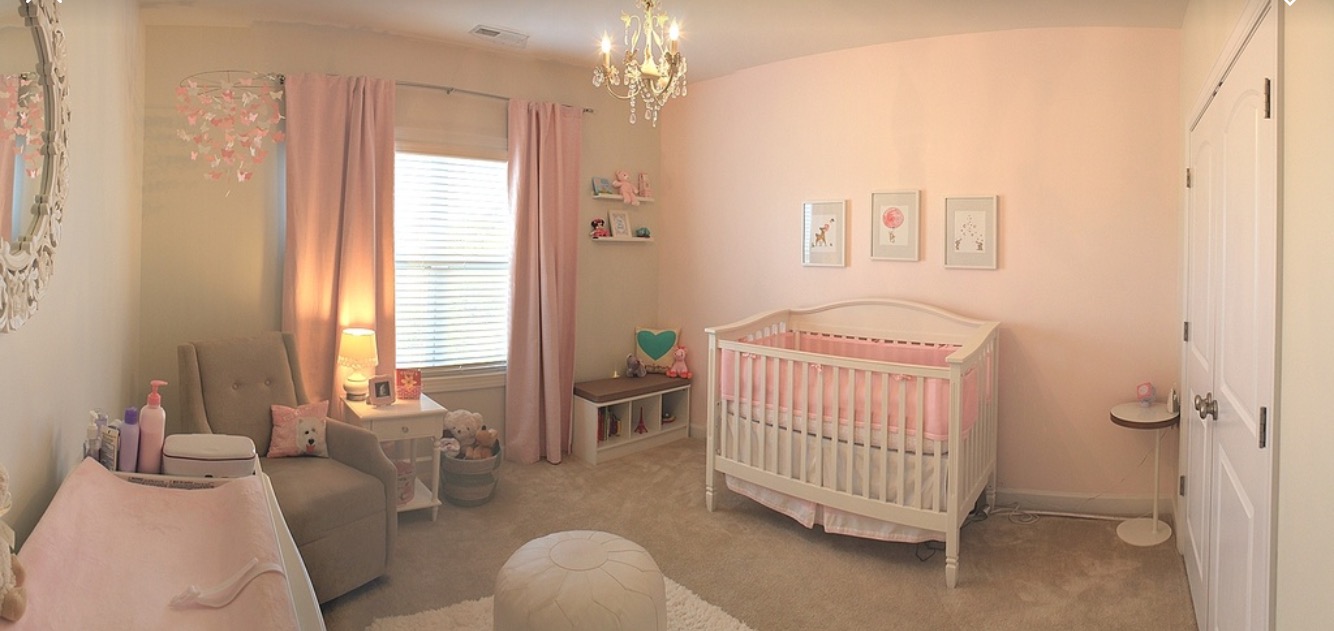 Pink and White Dream Nursery