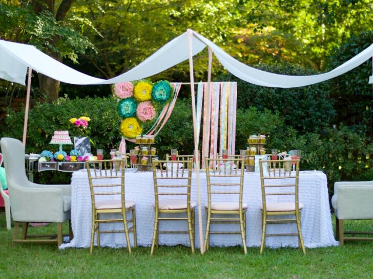 Garden Party Baby Shower - Project Nursery