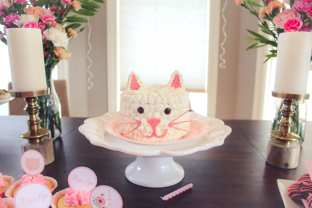 Cat Birthday Cake