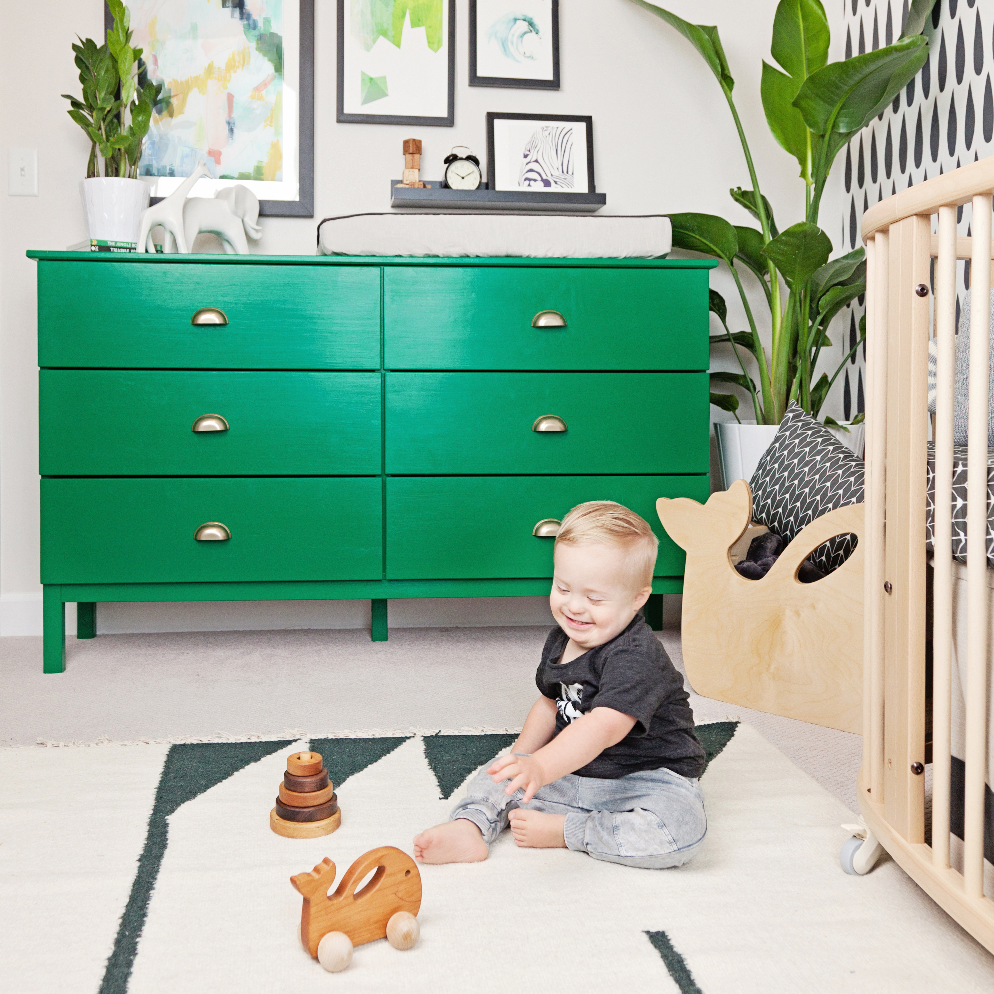 Colorful and Modern Toddler Room