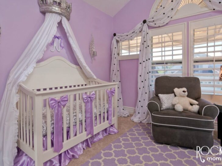 Elegant Lavender Girls Nursery - Project Nursery