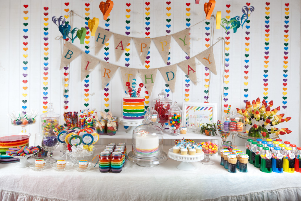 Vintage Rainbow Party