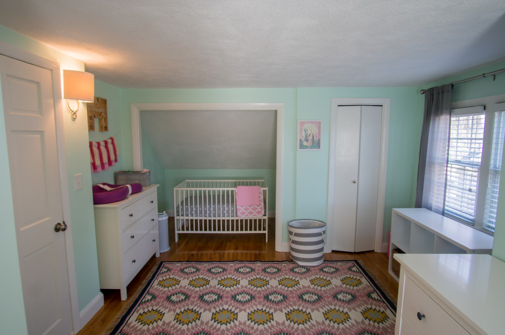 Aqua and Pink Bohemian Nursery - Project Nursery