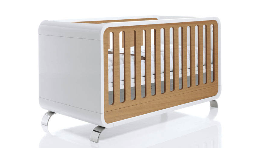 Kurve Nature Crib by Alondra