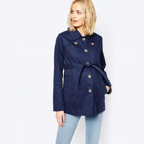 Short Maternity Trench Coat from ASOS