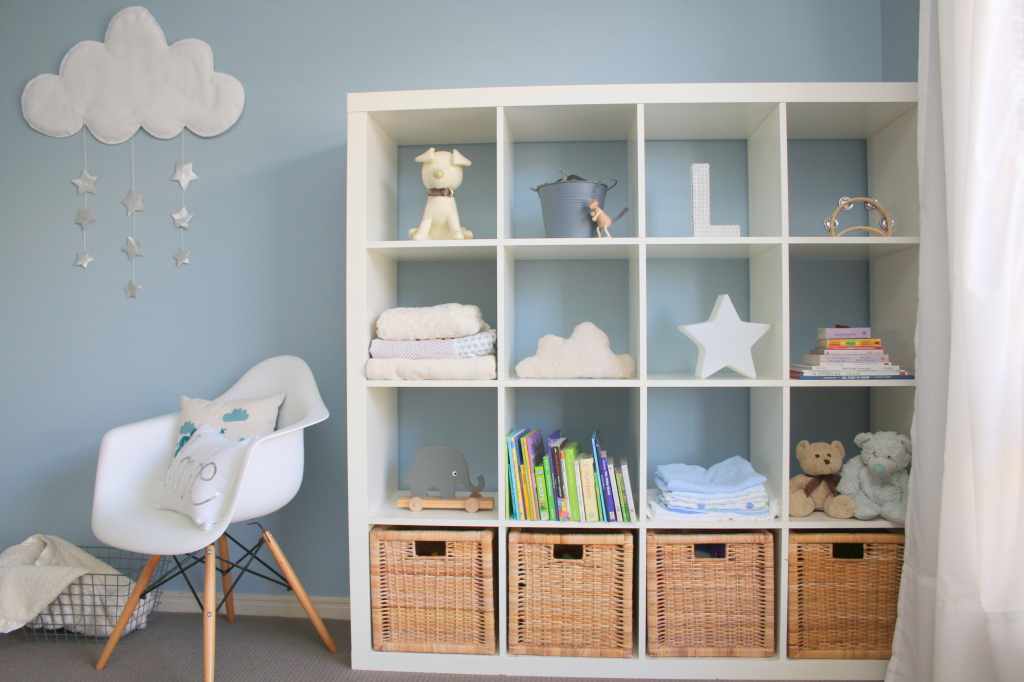 baby nursery cloud theme