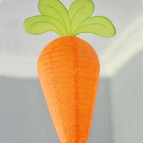 Carrot Paper Lantern