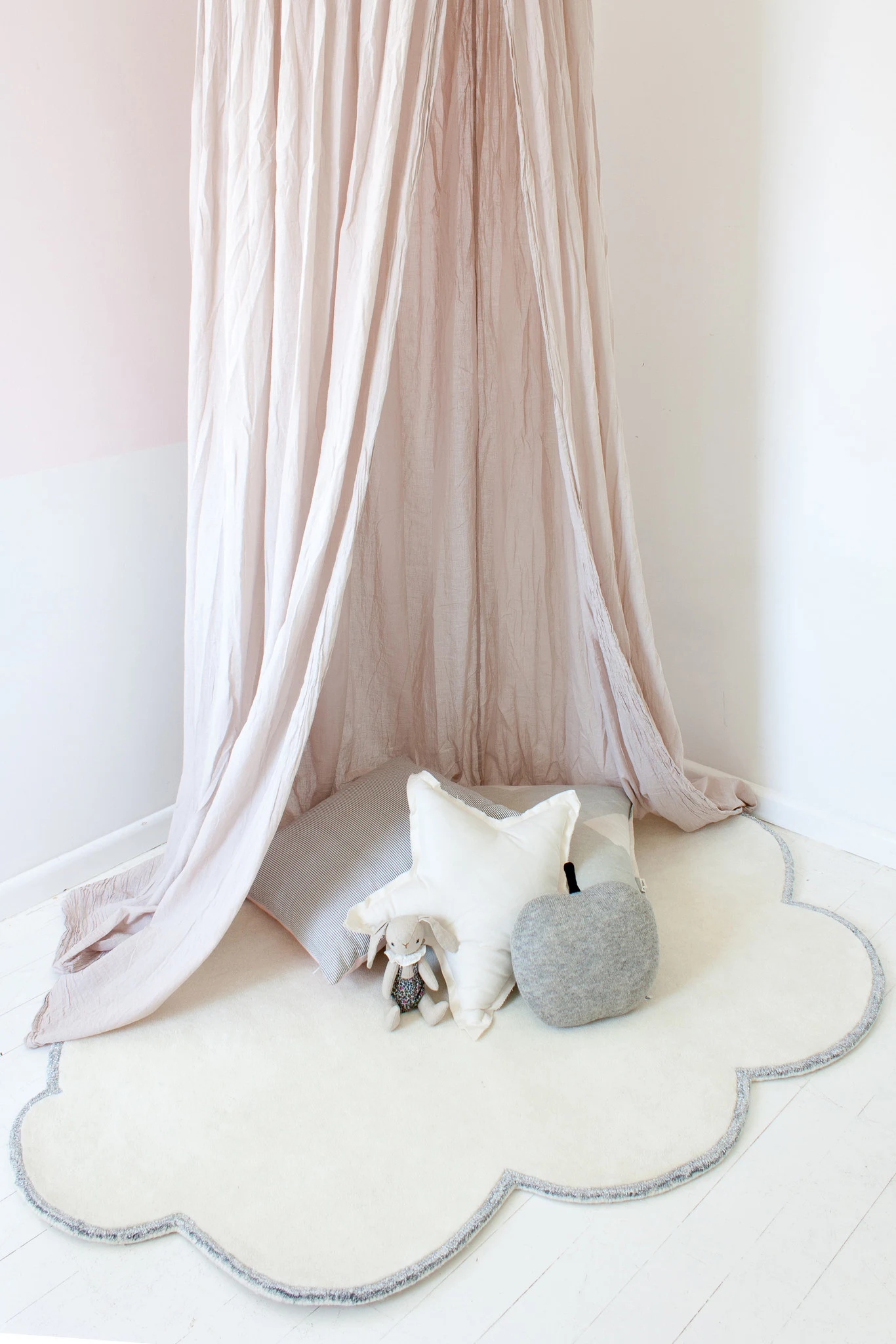 Silver Lining Cloud Rug by The Project Nursery Shop